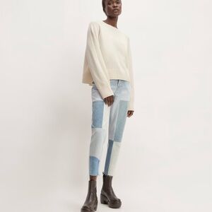 Everlane - Patchwork Light Blue Jeans - Size 25